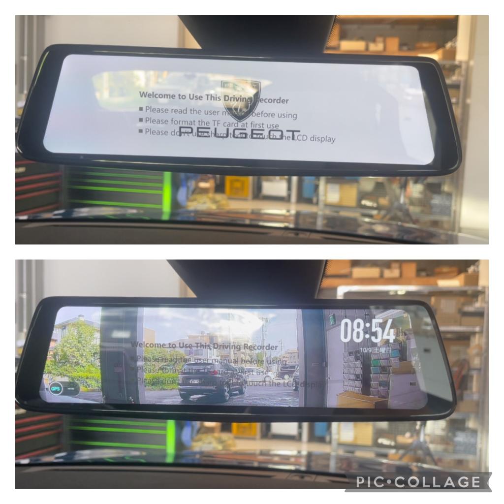 ドライブレコーダー付きディスプレイミラー★リアマルチメディアシステム紹介