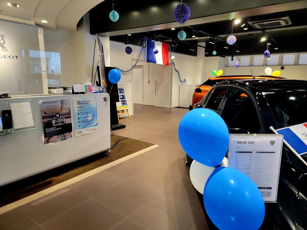 フランスデイ装飾