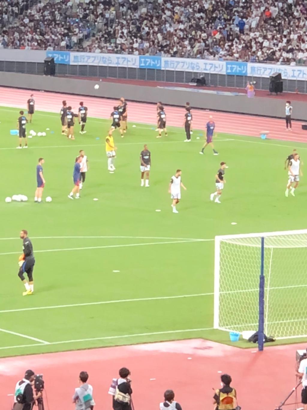 パリサンジェルマンVS川崎フロンターレ