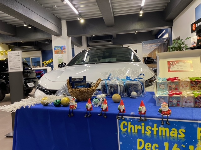 クリスマスフェアのお知らせ