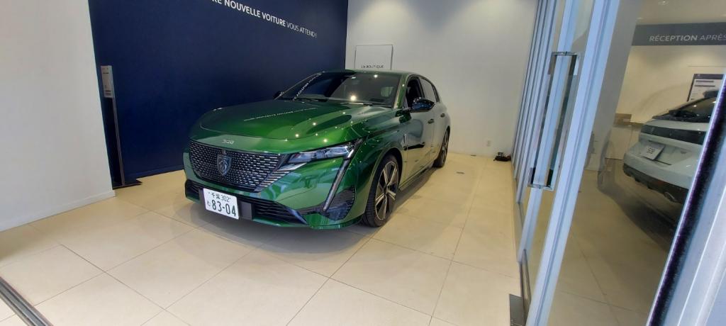 新型308試乗車